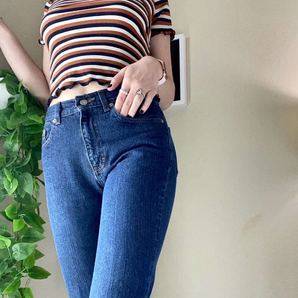 Calvin Klein dark blue jeans/size 3/